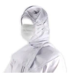 케이엠 방진모/위생/모자/식품/회사/1회용/방진/모/흰색/두건/남/귀덥게/라운드/캡/천/남자/급식/작업/주방