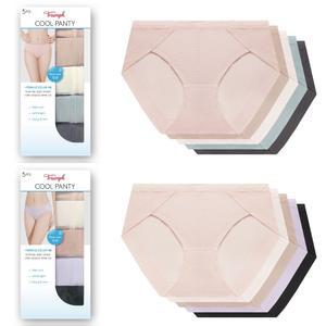 트라이엄프 소프트 밴드 인견 팬티 5매입 여름속옷 언더웨어 요일팬티 퓨징라인 헴팬티