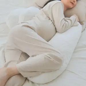 띵덕 임산부 바디필로우 T자형 숙면 롱 쿠션 옆으로자는베개