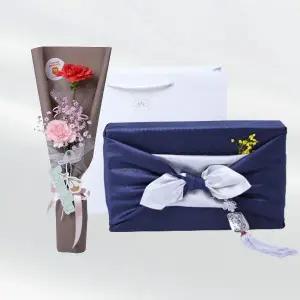 러브러브 카네이션+도라지정과 500 어버이날 스승의날 감사 존경 은혜 축하 생신 기념일 생일 선물 꽃배달