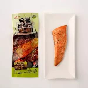 [바다소리]햇구어 바베큐 숯불 연어스테이크 2인분