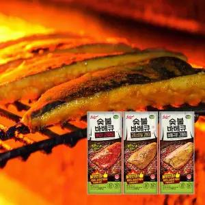 [바다소리]햇구어 바베큐 숯불고등어구이 3종 세트 (소금구이, 부산고갈비, 교토스타일)