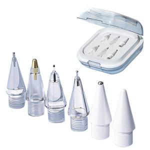 투에이비 애플 펜슬 호환 교체용 펜촉 SET (투명 화이트)