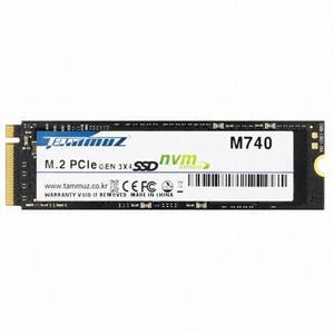 타무즈 M740 M.2 NVMe 벌크 (256GB)/SSD 정품 판매점/3D/TLC/SLC캐싱/R