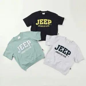 [지프키즈] 대문자 지프 셋업 반팔 맨투맨 KO2TSU161 3색상 [P003651575]