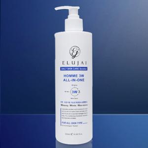 엘루자이 남성 옴므 3W 콜라겐 올인원 크림, 500ml