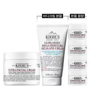 [키엘](강남점)[4L] 울트라 훼이셜 크림 125ml 세트 (+ 바디크림 본품 + 본품 용량)