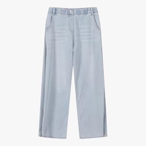 [더데이걸] 싸이드 와이드턱 데님 TGTJ25401