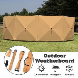 아일랜드가림막 방수 텐트 캠핑 방풍 대피소 야외 양산 캐노피 접이식 윈드 브레이커 대형 방수포 측벽 유리