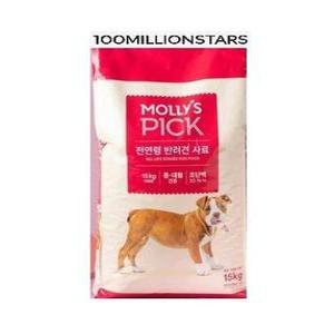 몰리스픽 전연령 반려견 사료 15kg/강아지사료
