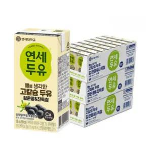 연세두유 뼈를 생각한 고칼슘 검은콩 진득찰 180ml x 96팩