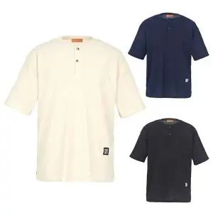 [KYJ 김영주골프][김영주골프] 여름 시원 쿨론 헨리넥 반팔 스판 남성 골프 티셔츠 DPMMTS92