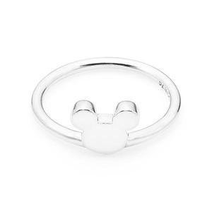 반지 197508 디즈니 미키 실루엣 실버 여성반지 여자반지 당일발송