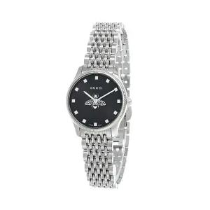 구찌 YA1265020 G타임리스 여성 메탈 쿼츠 29mm
