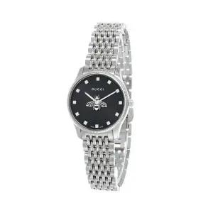 구찌 YA1265020 G타임리스 여성 메탈 쿼츠 29mm