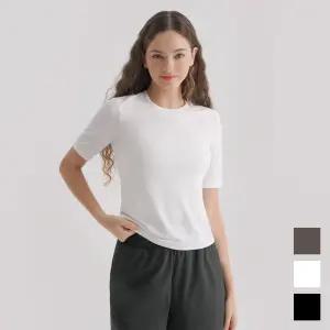 스컬피그 리얼프레쉬 5부 소매 티셔츠 (3컬러)