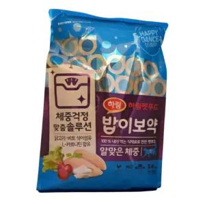 하림펫푸드 밥이보약 알맞은 체중 3.4kg 고양이 사료