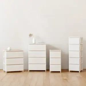 룸앤홈 데일리 서랍장 L 3단 2colors