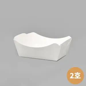 [원포장]화이트 NEW 종이트레이 KP몰드 2번 1박스(700개)