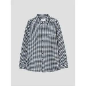 [갤럭시 라이프스타일] [三無衣服] 커뮤터 체크 셔츠  네이비 (GC5864S06R)