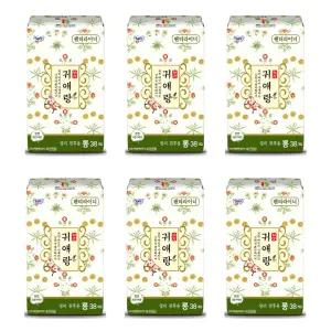 쏘피 바디피트 귀애랑 팬티라이너 롱 38P x 6개