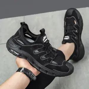 남성 가벼운 스트링 샌들 1P 아쿠아슈즈 물놀이 신발 (WFJIO6Y)