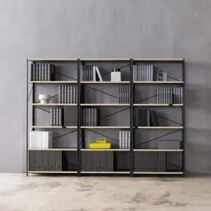 리바트하움 스내핑 5단 철제책장