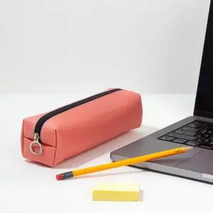 모아베르 가죽 필통 학용품 펜파우치 중학생 고등학생 필통추천 가죽케이스