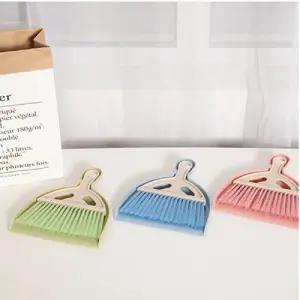 ABM미니 칼라 빗자루 세트 5개(색상랜덤)/미니빗자루/아동/탁상용/미니/손빗자루/청소용/가정용/학생비