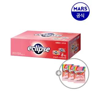 이클립스 프루티팩 34gx8개입+증정 (스키틀즈젤리 2.5gx3개) (피치4개+스트로베리4개)