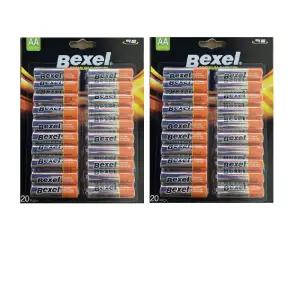 벡셀 알카라인 프리미엄 건전지 AA 40개입