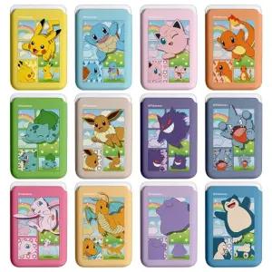 포켓몬 해피퐁 슬라이드 맥세이프 하드 카드지갑 최대3장 딥상어동 뮤 만나뇽 메타몽 잠만보 피카츄 꼬부기