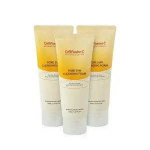 [셀퓨전씨] 포어 썬 클렌징 폼 150ml 3개