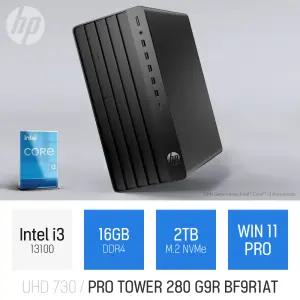 ⓒ HP 프로타워 280 G9R BF9R1AT i3-13100 16GB 2TB WIN11 / 사무용 인강용 가성비 가정용PC 데스크탑