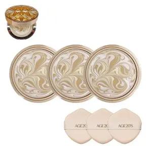 에이지투웨니스 팩트 로얄 골드 다이아 에디션 리프팅 에센스 커버 리필3개