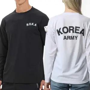 3장세트 제이케이sp 로카티 ROKA 쿨 드라이 긴팔 군인 군대 PX 티셔츠