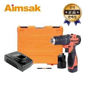 아임삭 충전해머드릴 BL14T503 2G 브러쉬리스 14.4V 3.0Ah 배터리2개