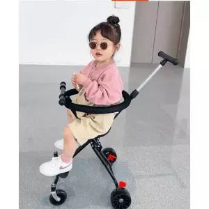 토끼 구멍 유모차 트라이크 키즈 초경량 어린이 기내