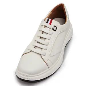 보닌 천연소가죽 위빙포인트 밴딩스트링 어반 캐주얼 스니커즈 SE330WH