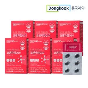 동국제약 항산화 혈압건강에 코엔자임 Q10 (코큐텐) 500mg 30캡슐 6개 (6개월분)
