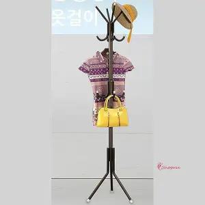 세우는3단스탠딩 스탠드행거철제 원룸꾸미기 옷걸이봉 스탠드형 스텐드 아이방 사무실 세워놓는 옷거리cde4