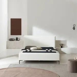 심플리체 가죽침대 퀸 게르마늄 돌침대+패드증정