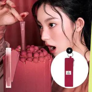 벨벳 립 틴트 플러쉬+벨벳 파우치 키링