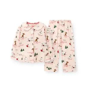 [오르시떼](센텀시티점)여아동 G036 무민스노우볼 긴소매 파자마 세트