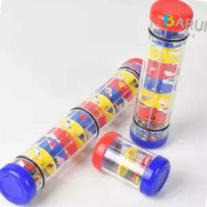 스프라이트레인메이커 목재 레인스틱 깊은소리 리듬놀이 빗소리쉐이커 30cm 악기장난감