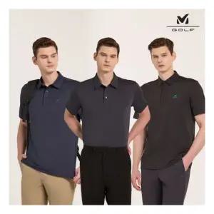 밀레 메쉬 반팔 카라티셔츠 남성 3종세트 747098