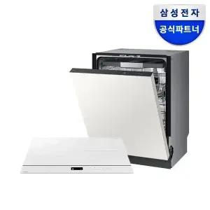 삼성전자 비스포크 14인용 AI 열풍건조 식기세척기 3구 인덕션 슬림핏세트 DW80F75L1U01 + CC80F63W1Z