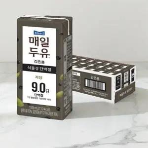 검은 콩물 콩국물 국산 검은콩 검정콩 서리태 고칼슘 두유 190ml