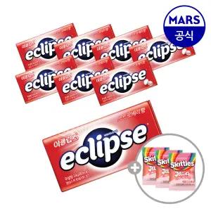 이클립스 캔디 스트로베리향 34gx8개입+증정 (스키틀즈젤리 2.5gx3개)