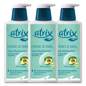 [아트릭스] 핸드앤네일 케어 모이스춰라이저 400ml X 3개